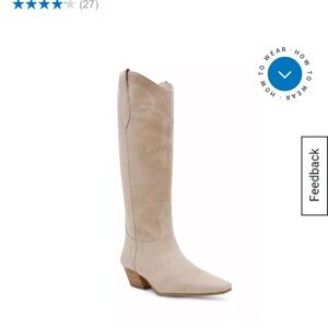 Steve Madden Taupe Heeled Boots